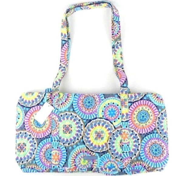 Vera Bradley Handbags - Vera Bradley Sunny Medallion Large Traveler Duffel Bag NWT